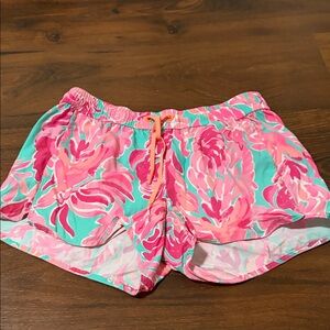 Lilly Pulitzer 🩷🌴Athletic Shorts - Pink & Turquoise